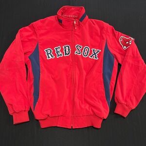 Majestic Boston Red Sox Authentic Collection Therma Base Jacket Red Mens Medium